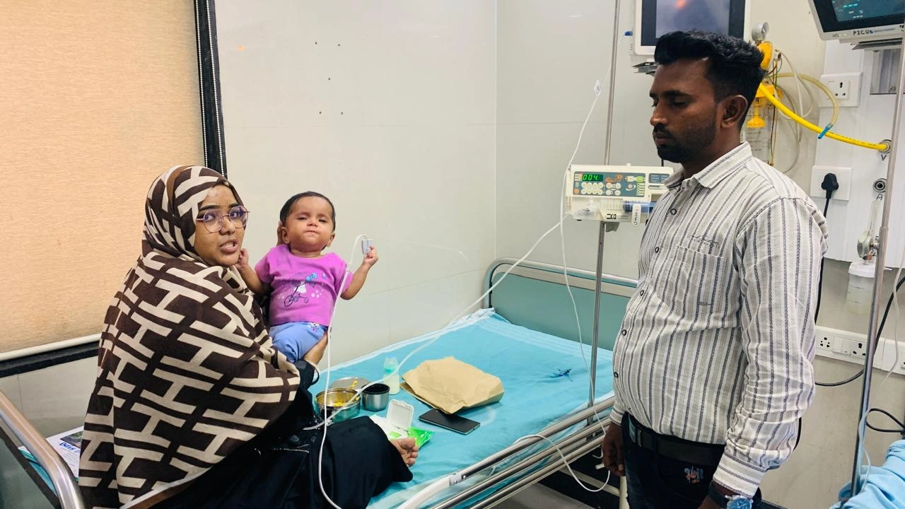 Happy Kids Foundation Provides Lifesaving IVIG Therapy to Children with Primary Immune Deficiency at Kpond Children's Superspeciality Hospital<br />
