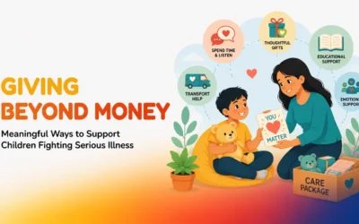 Giving Beyond Money: Meaningful Ways to Support Children Fighting Serious Illnesses